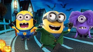 Despicable Me 2: Minion Rush Halloween Monster Minion Frankenstein Vs Vampire Minion screenshot 4