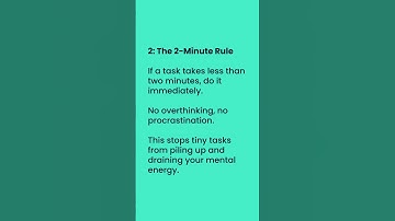 Stop being busy and start being productive