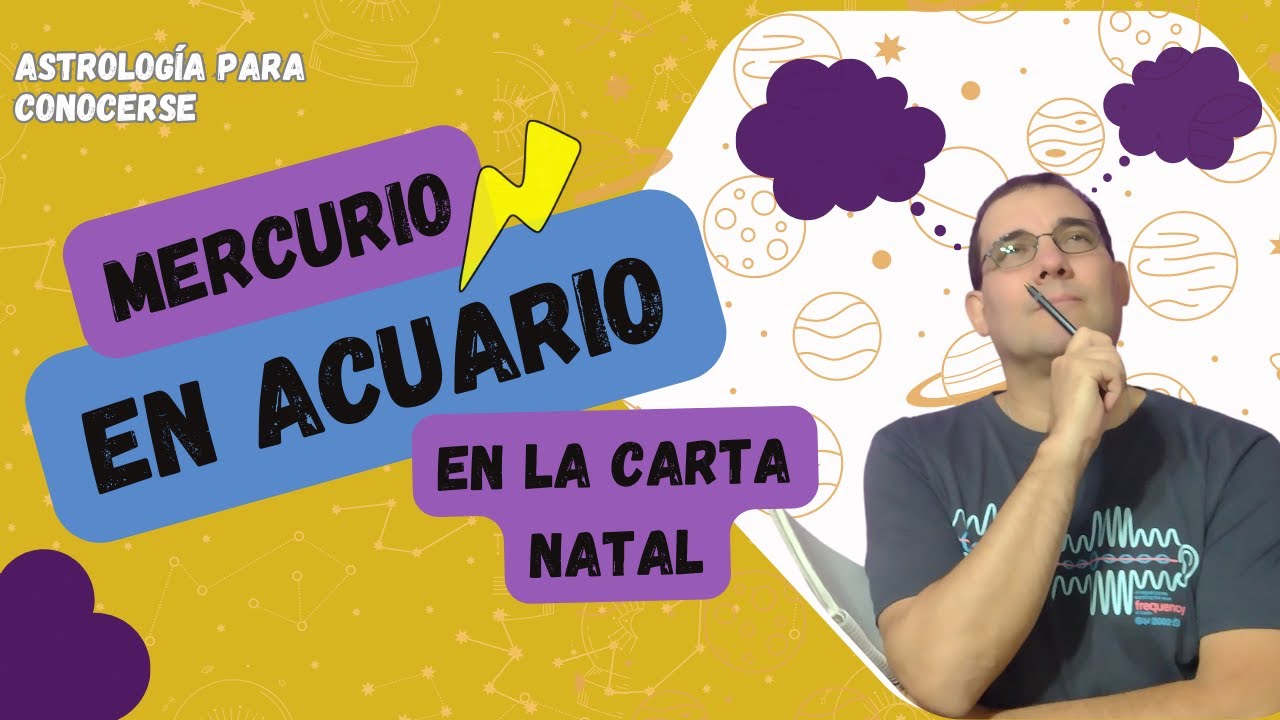 ♒¿Tenes Mercurio en Acuario en Tu Carta Natal ?♒#astrología #signos ...