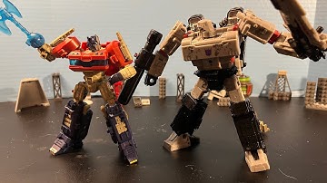 TRANSFORMERS ONE | Optimus vs Megatron be like… (STOP MOTION)