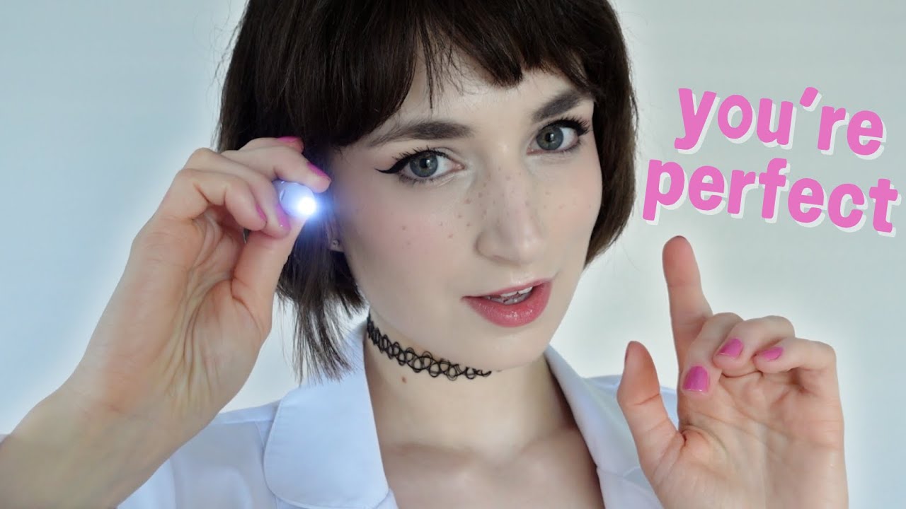 Obsessed with your face! Measuring + exam 😈 ASMR