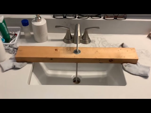 Diy Under Mount Sink Install You, Replace Undermount Vanity Sink