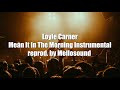 Loyle Carner - Mean It In The Morning Instrumental (reprod. by Mellosound)