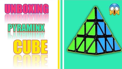 Pyraminx Cube Unboxing |