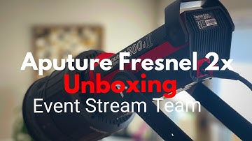 Aputure Fresnel 2x Unboxing