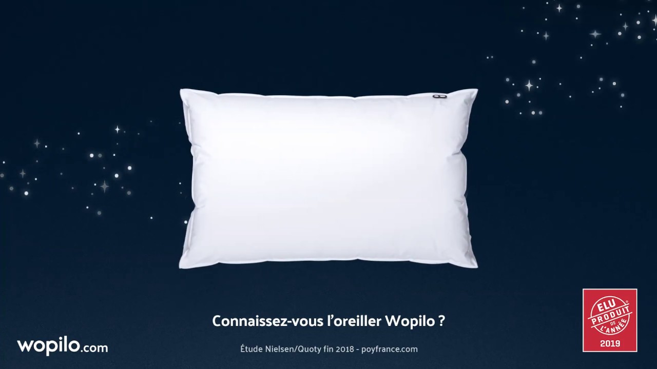 Wopilo, le seul oreiller ergonomique et confortable qui va améliorer vos  nuits 💤 ! - YouTube