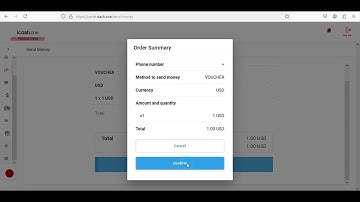 iCash voucher sending