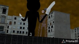SIREN HEAD VS CARTOON CAT ( FULL FIGHT) 🔥 screenshot 5