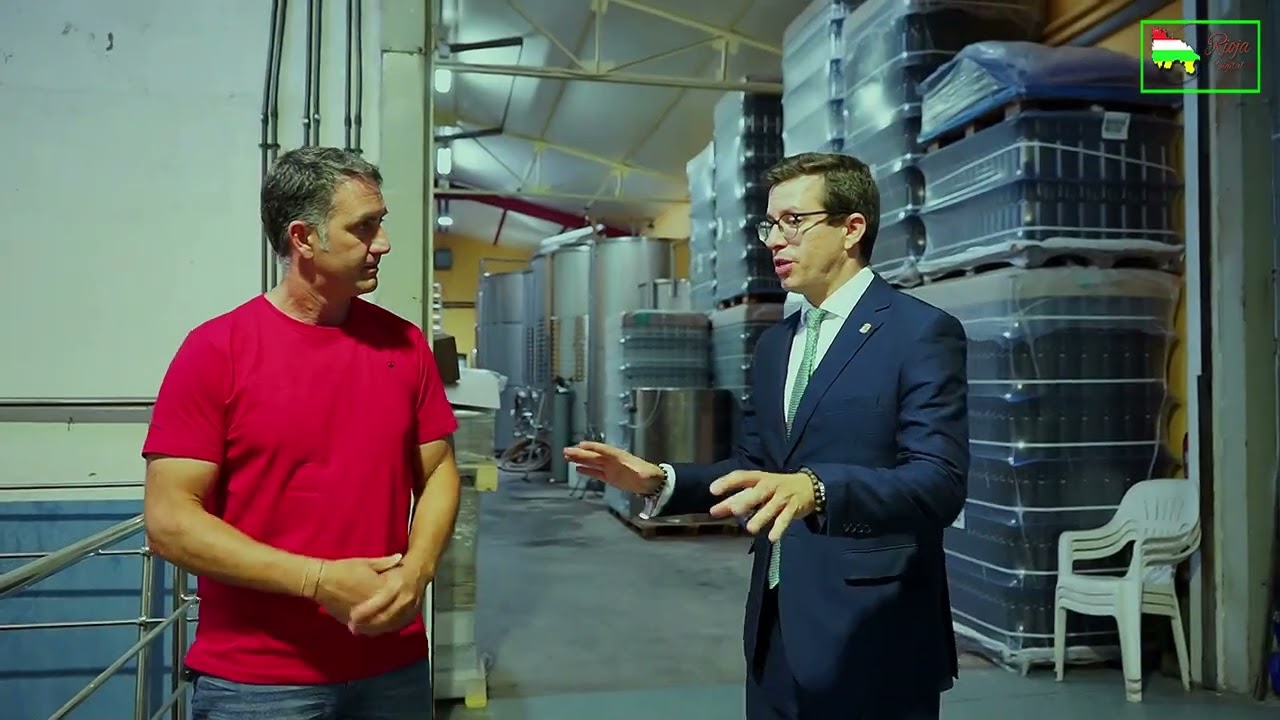 Bodegas Viña Berneda, Uruñuela, D.O.Ca. Rioja, visita José Antonio Rupérez Caño Centro Riojano