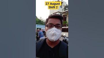 JEE Main 2021 27 August Shift 2 Student Reaction, JEE Main 4th Attempt 27 August 2021, #jeemain2021