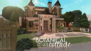 botanical cottage | bloxburg speedbuild part 1 | nixilia