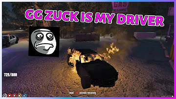GG Zuck Is My Driver | NoPixel GTA RP