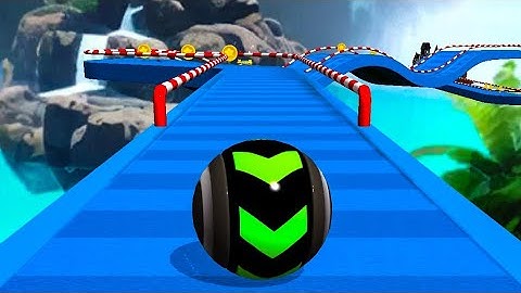 Sky Rolling Ball 3D Gameplay Speedrun iOS Android Level 917