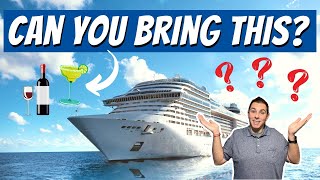 Taking Alcohol on a Cruise?  Here's What You Need to Know Before Packing!