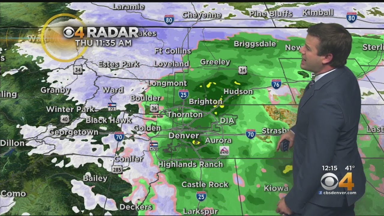 Rain Changing To Snow - YouTube