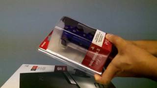 Silent Unboxing: PS3 Metallic Blue Dual Shock Controller