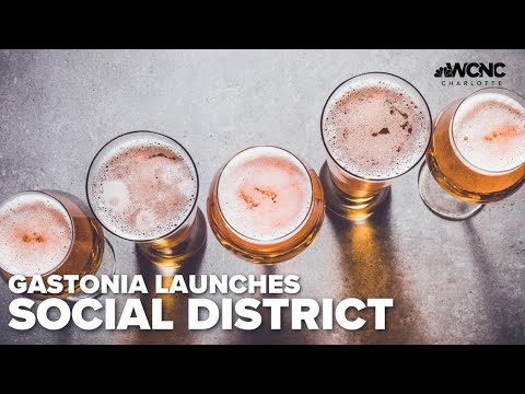 Gastonia's social district is up and running