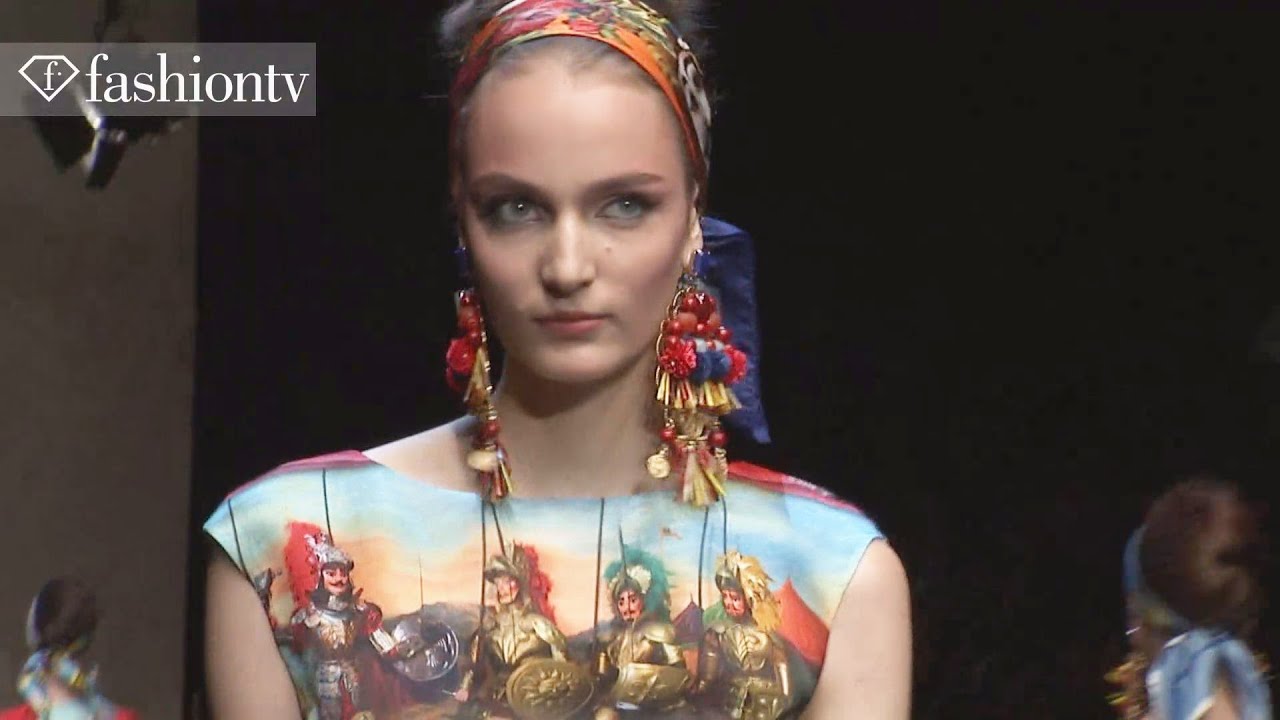 Dolce & Gabbana Spring/Summer 2013 FULL SHOW | Milan Fashion Week MFW ...