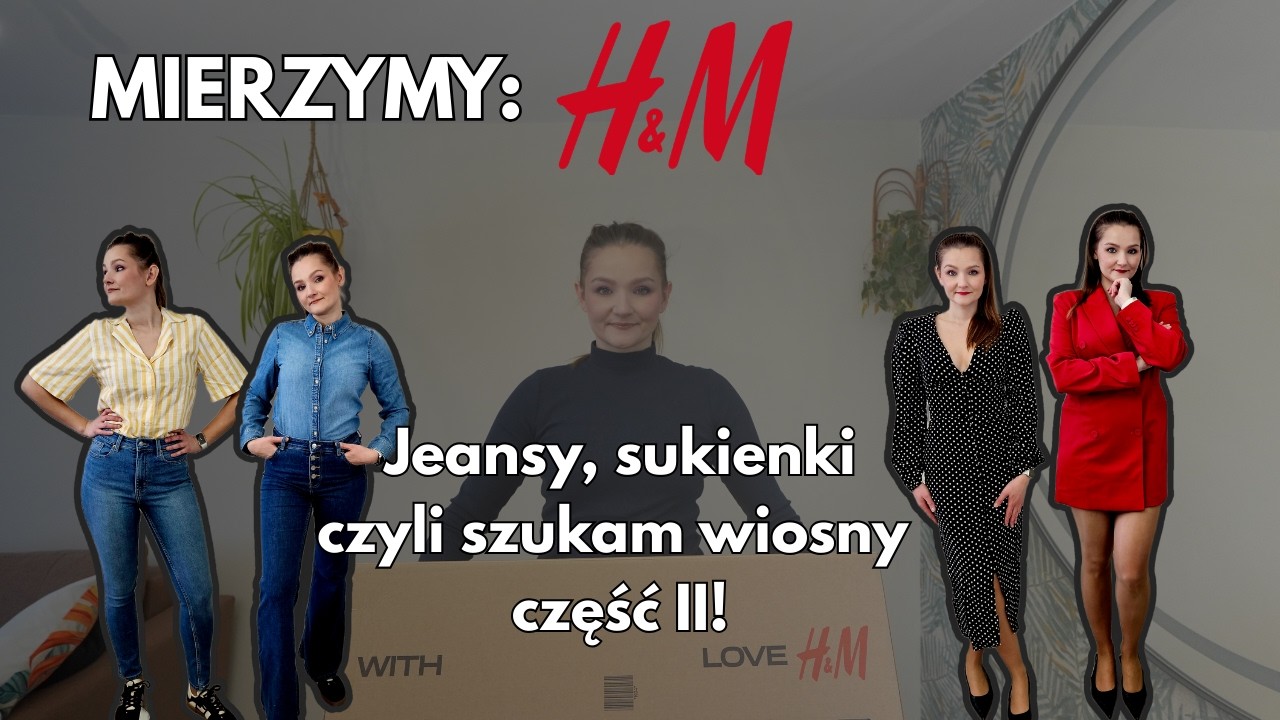 H&M HAUL – sukienki, jeansy i wiosenne trendy 2026 ✨