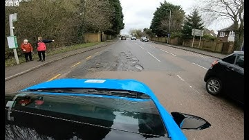 Nottingham driving instructor teaches you how to avoid potholes