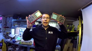 ENG | e-ville.com | UNI-T 120A (16€ DMM), 201 (22€ clamp meter), 81B 150€ Oscilloscope