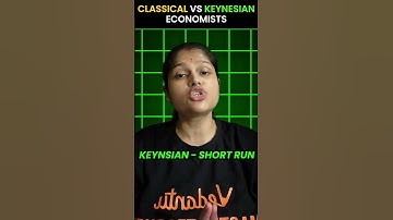 INTERESTING FACTS ABOUT ECONOMICS 🤔 | CLASSICAL VS KEYNESIAN ECONOMISTS 💯