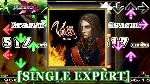 【DDR X2】 VANESSA [SINGLE EXPERT] 譜面確認＋クラップ