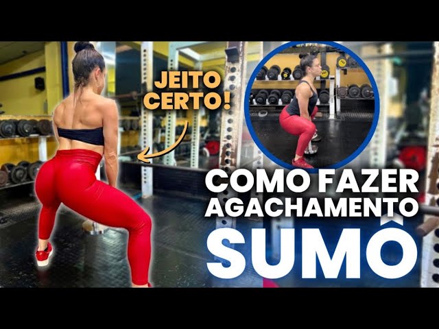 🐝AGACHAMENTO SUMÔ 🐝 Glúteos firmes e durinhos? Pernas torneadas