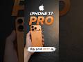Apple iPhone 17 PRO - Real World Problems | In Tamil #shorts