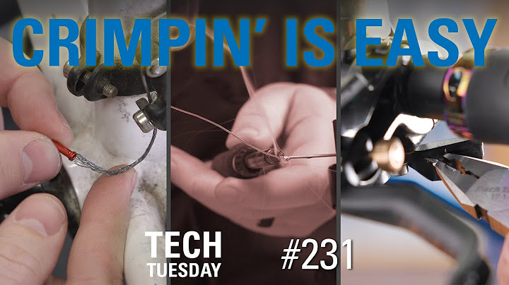 Bike Cable End Crimping | Tech Tuesday #231