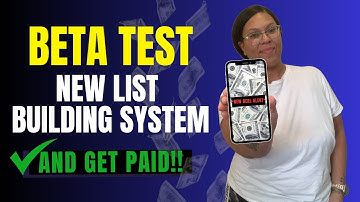 BE A BETA TESTER & Get Paid 🔥 Get Leads For Your Business Passively 🎉
