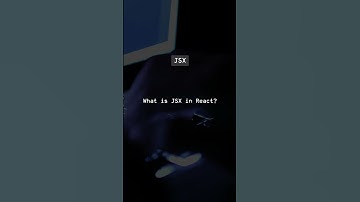 What is JSX in React? #shorts #reactjs