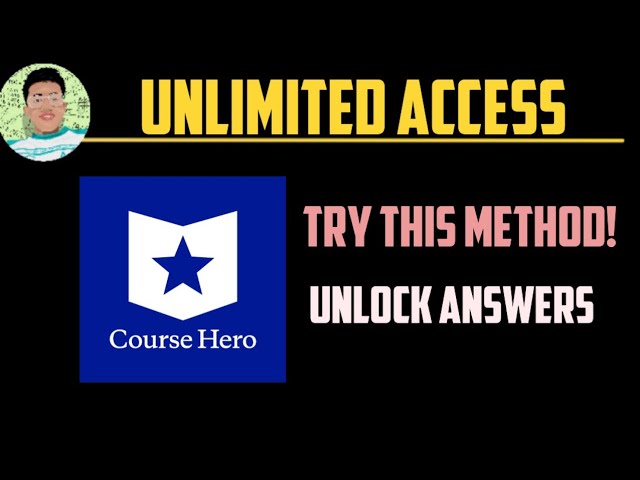 How to UNLOCK UNLIMITED ACCESS to COURSE HERO using CHAT GPT class=