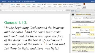Bible Quotes For Ms Word 2019 Installation And First Use