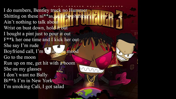 Jay Critch 'Talk about' ft Rich The Kid lyrics