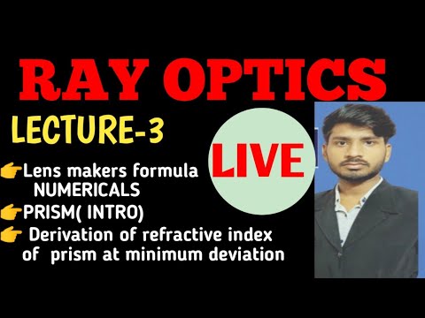 Ray Optics Lecture 3 - YouTube