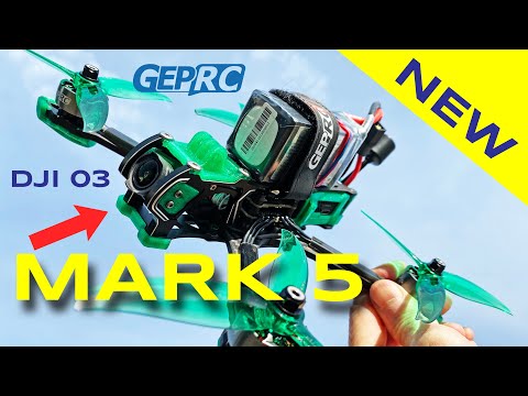 New GEPRC MARK 5 HD O3 is a Dream to Fly!  Review