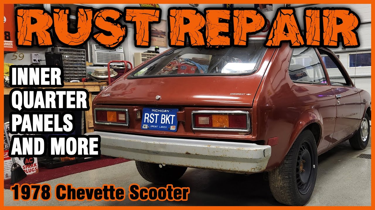 RUST REPAIR - INNER QUARTER PANELS & MORE - YouTube