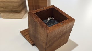 Ring box build, dovetail and miter with special guest Jonathan KatzMoses