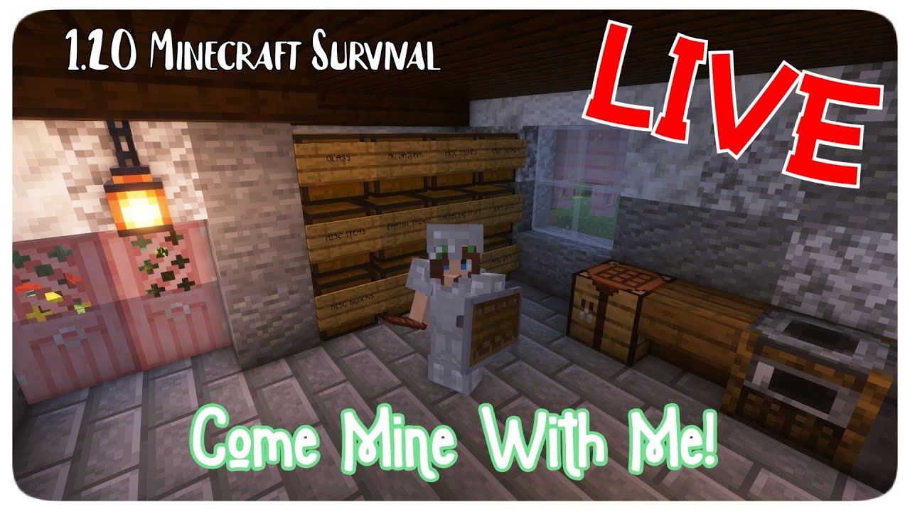 Come Mining With Me | Minecraft 1.20 Survival Livestream #1