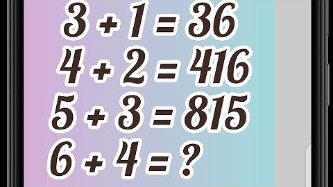 Can you find solution of this math puzzle #live #math #quiz