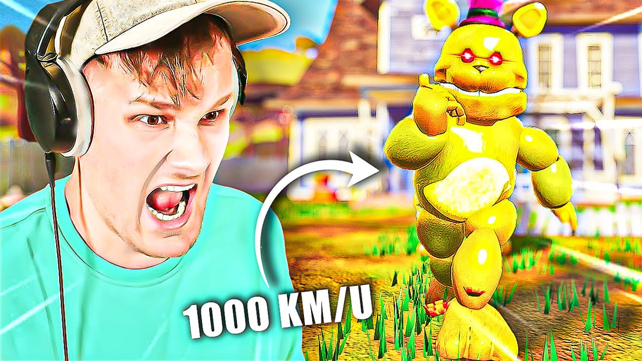 Ik speel Five Nights At Freddy's in Hello Neighbor.. (NOOIT MEER!)