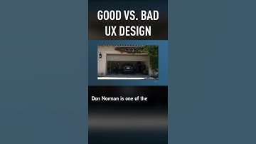 Good vs Bad UX Design (Don Norman