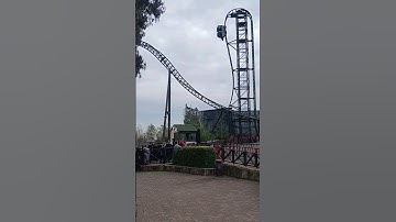 Would YOU face the 100° drop on SAW : THE RIDE? | Thorpe Park Resort | #shorts