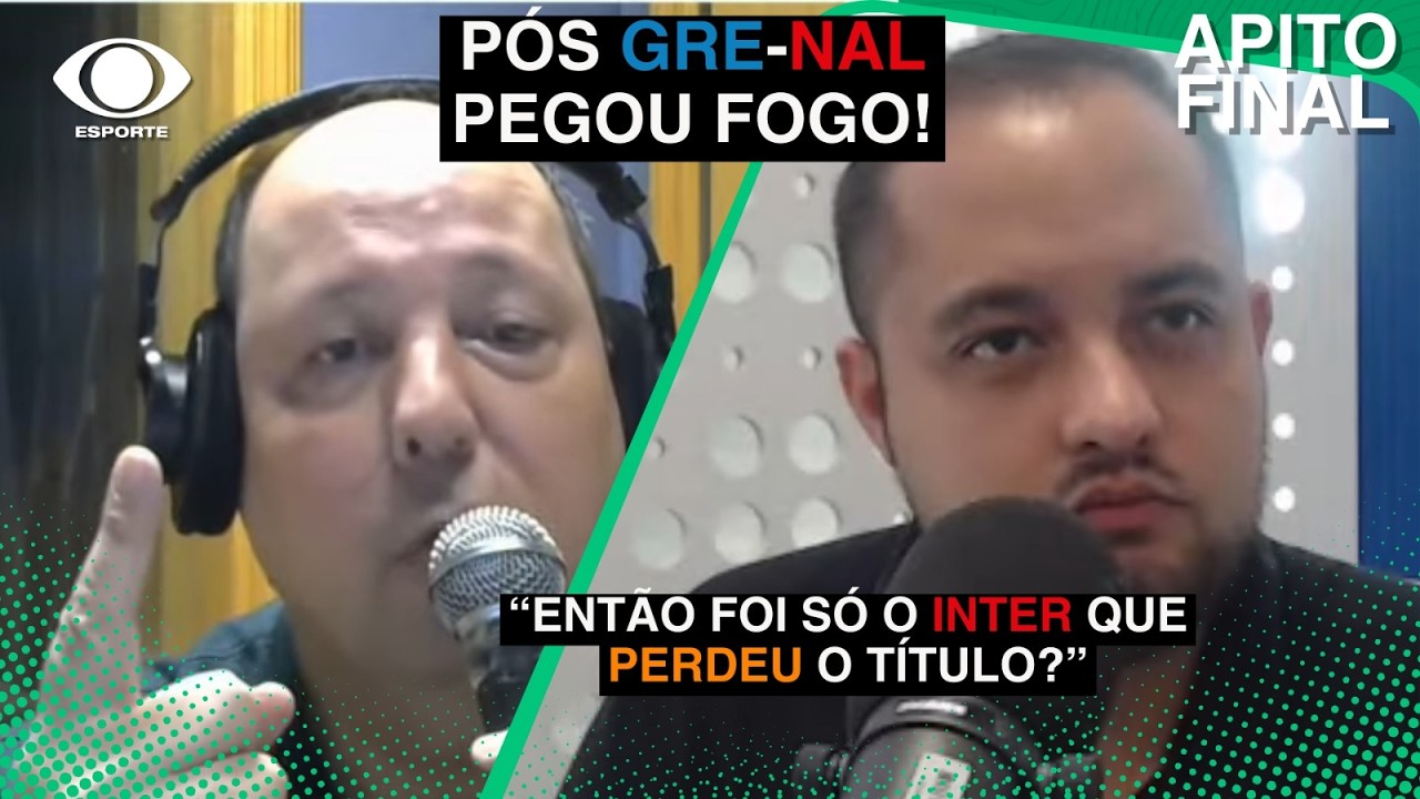 PRAETZEL E KALIEL DISCUTEM FORTE SOBRE ARBITRAGEM! | PEGOU FOGO! | Apito Final (09/03/26)