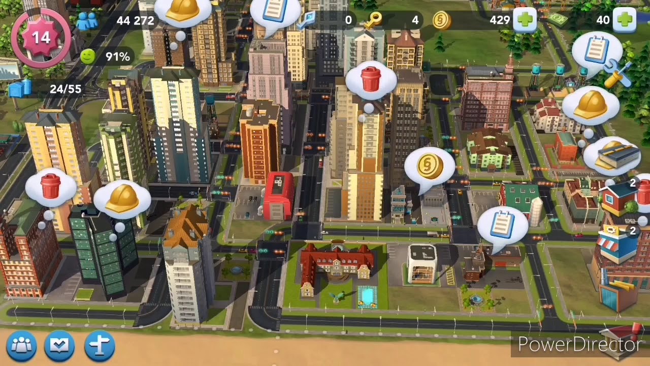 My city Simcity buildit #1 - YouTube