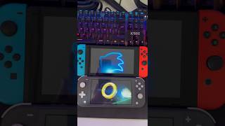 Sonic Frontiers - Switch Lite vs Switch | Speed Test Comparison! #shortvideo #short #shorts #sonic
