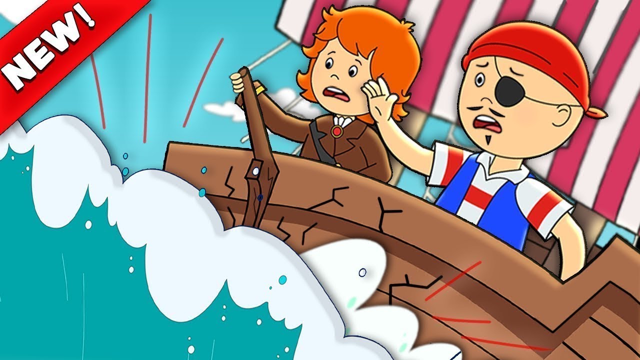 Caillou's Big Pirate Adventure | Caillou's New Adventures