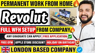 😍PERMANENT WORK FROM HOME | REVOLUT HIRING FRESHERS🔥| ₹5,00,000 SALARY PACKAGE | BONUS | PERKS ✅ screenshot 3