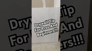 Tip For Cutting Multiple Cuts From One Sheet #tipsandtricks #drywall #diy